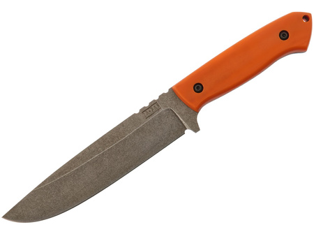 ZA-PAS - Nóż Expandable Stonewash - G10 Orange