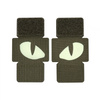 M-Tac - Naszywka Tigers Eyes Laser Cut (para) - Olive