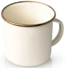 Kubek traperski emaliowany premium - GSI Mesa Cup 12FL (354ml) - Cream