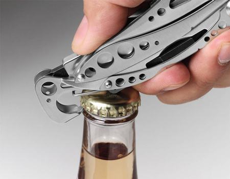 Multitool Leatherman Skeletool (830920) silver - 7 narzędzi