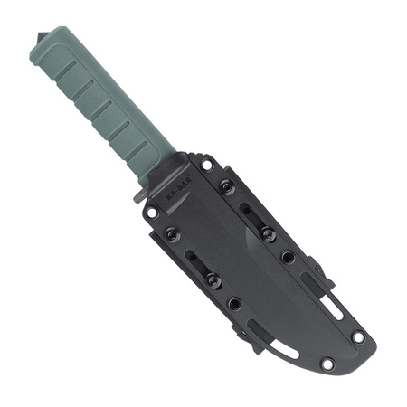 Ka-Bar - Nóż Dust I Fixed Blade Knife 6,125″ - Clip Point - D2 - Zielony - 6100