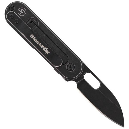 Nóż składany BlackFox Bean Gen2 Full Black Stone Washed Black G10 (BF-719G10)