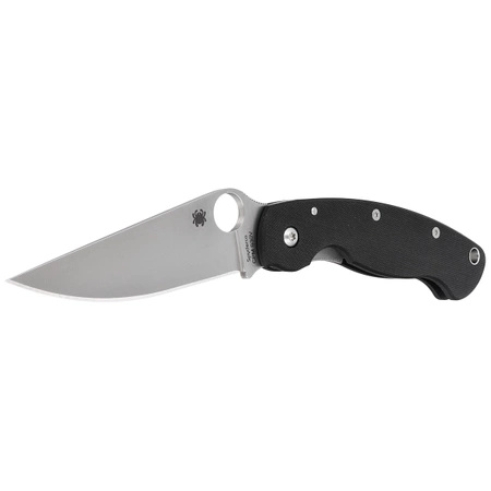 Nóż składany Spyderco Military Model G-10 Black Plain (C36GPE)