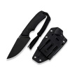 Nóż CIVIVI Gander Black Canvas Micarta, Black Stonewashed 14C28N by Matt Gentry (C24058B-2)