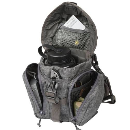 Helikon - Torba Essential Kitbag - Czarna / Szary melanż - TB-EKB-NP-M1