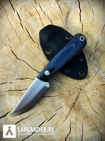 Nóż Brisa Necker 70 Scandi - Black Micarta - Pochwa Kydex