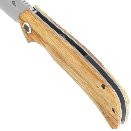 Nóż składany BlackFox Paradigma Zebra Wood, Satin D2 (BF-781 ZW)