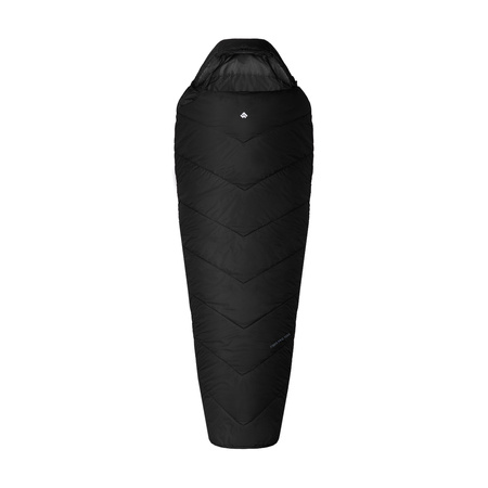 Alpinus - Śpiwór Fiber Pro 1300 dla leworęcznych - antracytowy