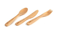 Sztućce drewniane GSI RAKAU Cutlery Set