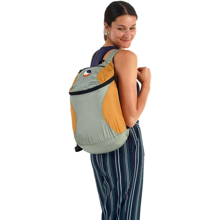 Ticket To The Moon - Plecak składany Mini Backpack - Jade Green /Sand