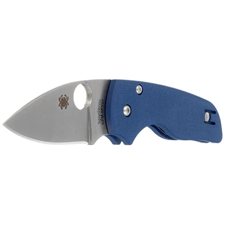 Nóż składany Spyderco Lil' Native Cobalt Blue G10, Satin CPM SPY27 by Eric Glesser (C230GPCBL)