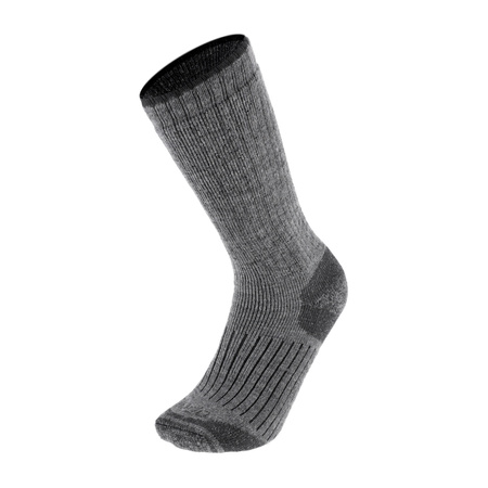 Comodo - Skarpety Alpaca Mountain Hiker z wełną merino i alpaki - jasnoszare