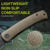 Nóż składany Civivi Caetus Green Burlap Micarta, Black Stonewashed 14C28N (C21025C-3)