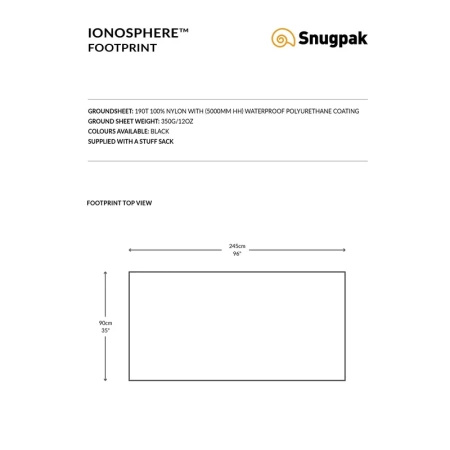 Płachta pod namiot Snugpak Ionosphere