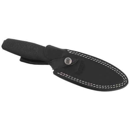 Nóż LionSteel Acha Black Burlap Micarta, Black Niolox by Molletta (AH B BLB)