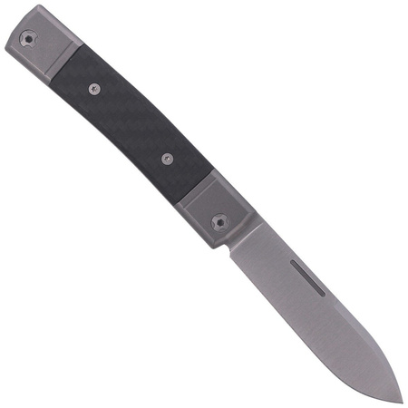 Nóż składany LionSteel bestMAN Carbon Fiber, Drop Blade (BM2 CF)