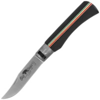 Nóż składany Antonini Old Bear L Laminated Black Wood, Satin W.1.4060 Nitrogen (9307/21_MTK)