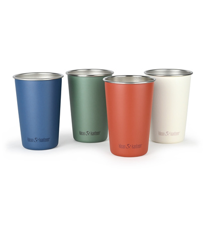 Zestaw 4 kubków stalowych Klean Kanteen Pint Cup 473 ml Parttake 4 szt.