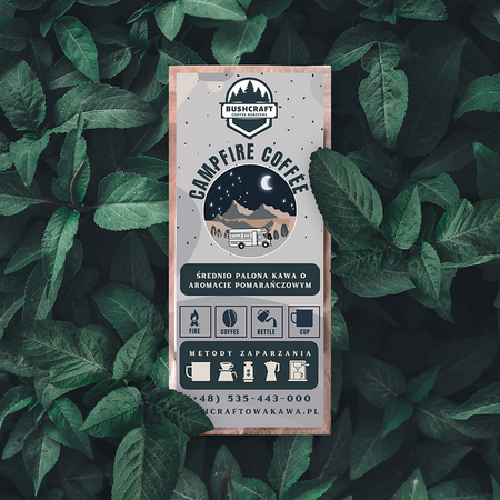 Bushcraft Coffee Roasters - Kawa mielona Campfire Coffee - 250g