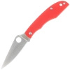 Nóż składany Spyderco Grasshopper Red G10, Satin 12C27 (C138GRDP)