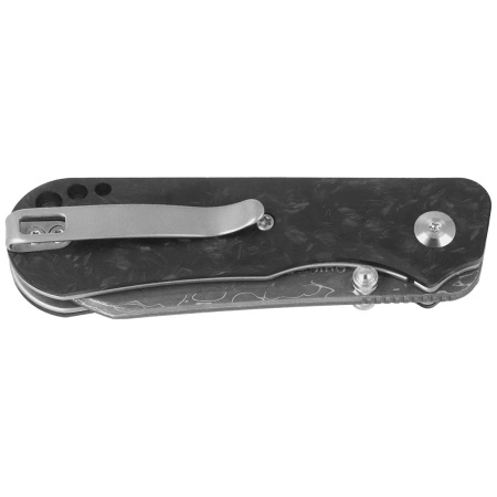 Nóż składany Civivi Crabby Shredded Carbon Fiber, Damascus by Ken Onion Jr. (C24055-DS1)