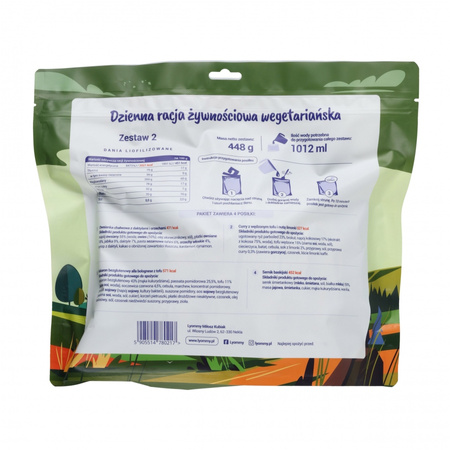 Lyommy - Racja żywnościowa 24H wegetariańska - zestaw 2