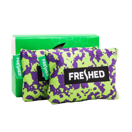 Freshed - Saszetki odświeżające do butów - green moro