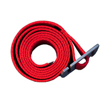 TigerWood - Pasek 40 mm - czerwony