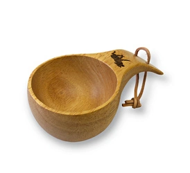 Stabilotherm - Kubek Kuksa drewniana - Łoś - 120 ml 