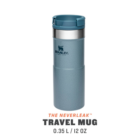 Kubek termiczny Stanley NEVERLEAK 0,35L - niebieski
