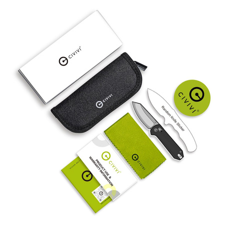 Nóż składany Civivi Yonder Guibourtia Wood, Damascus by Zac Whitmore (C23073B-DS1)