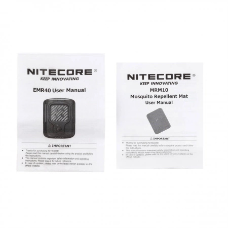 Odstraszacz komarów Nitecore EMR40 czarny