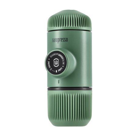 Wacaco Nanopresso - Przenośny podróżny ekspres do kawy -  Moss Green z etui