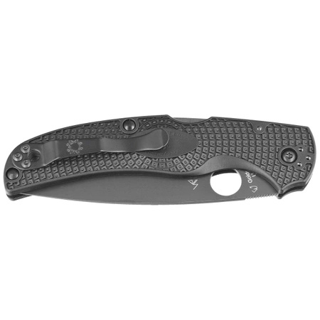 Nóż składany Spyderco Native Chief Black FRN, DLC CTS BD1N (C244PBBK)