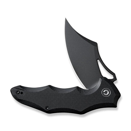 Nóż składany CIVIVI Chiro Black G10, Black Stonewashed 14C28N (C23046-1)