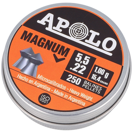 Apolo - Śrut Magnum 5.5 mm, 250 szt. 1.00g/15.4gr (13003)