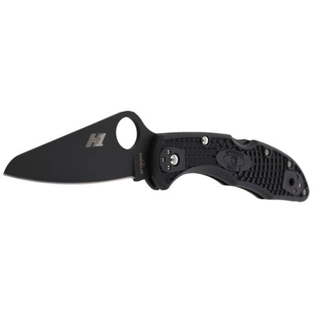 Nóż składany Spyderco Salt 2 Black / Black Blade Plain - C88PBBK2