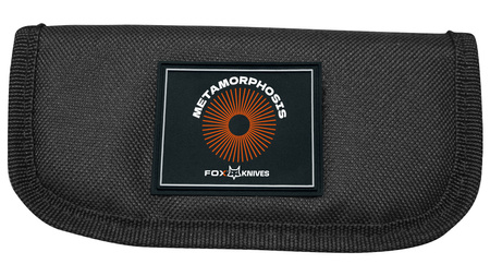 Nóż składany Fox Metamorphosis Black Micarta, Black PVD M390 (FX-556-A2)