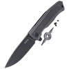 Nóż składany LionSteel Myto Old Black Titanium / Black Blade (MT01B BW)
