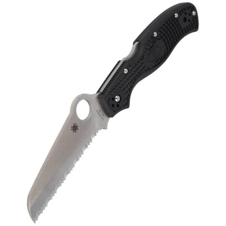 Nóż ratowniczy Spyderco Rescue 3 Lightweight Black Spyder - C14SBK3