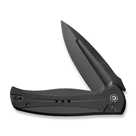 Nóż składany Civivi Incindie Black G10, Black Stonewashed (C23053-1)