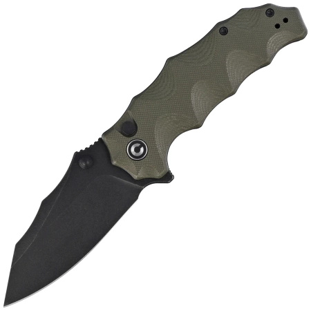 Nóż składany Civivi Natterjack OD Green G10, Black Stonewashed 14C28N (C24028-1)