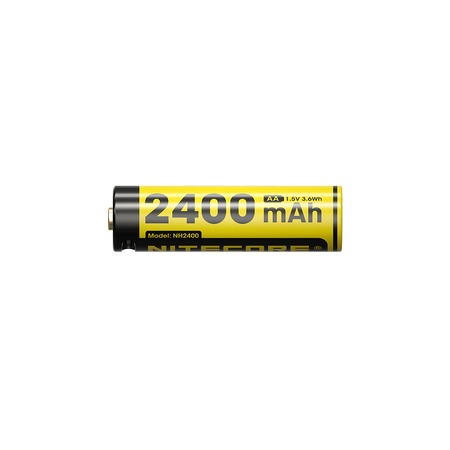 NITECORE NH2400 SET - zestaw 4 x AKUMULATOR LI-ION NITECORE 18650 - 2400mAh USB-C