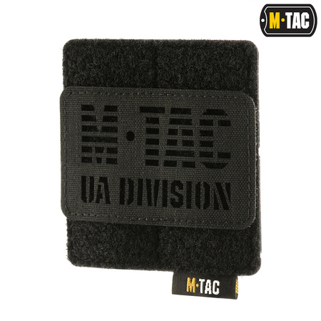M-Tac - Panel z rzepem na naszywki na MOLLE 80x85 - Black