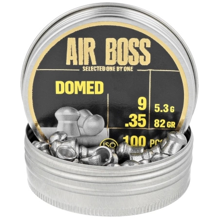 Apolo - Śrut Air Boss Domed 9 mm, 100 szt. 5.30g/82.0gr (30400)