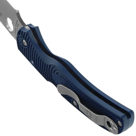 Nóż składany Spyderco Native Chief Lightweight Dark Blue FRN, Satin CPM S110V by Sal Glesser (C244PDBL)