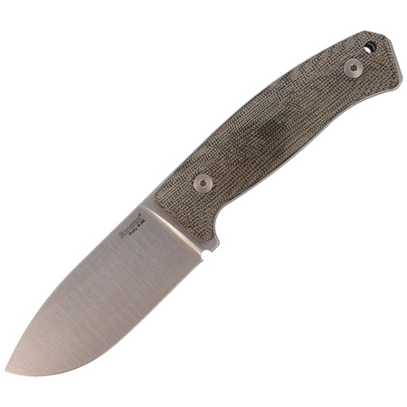 Nóż LionSteel Bushcraft Green Canvas / Satin Blade (M2M CVG)