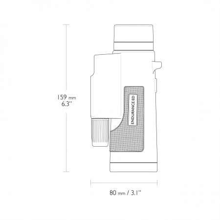 Monokular Hawke Endurance ED Marine 7x42 niebieski