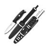 Victorinox - Nóż outdoorowy Venture Pro - Sandvik 14C28N - Czarny - 3.0903.3F
