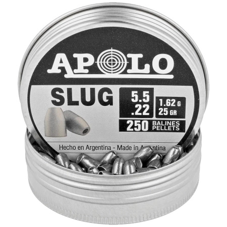 Apolo - Śrut Slug 25 5.5 mm, 250 szt. 1.62g/25.0gr (19301)